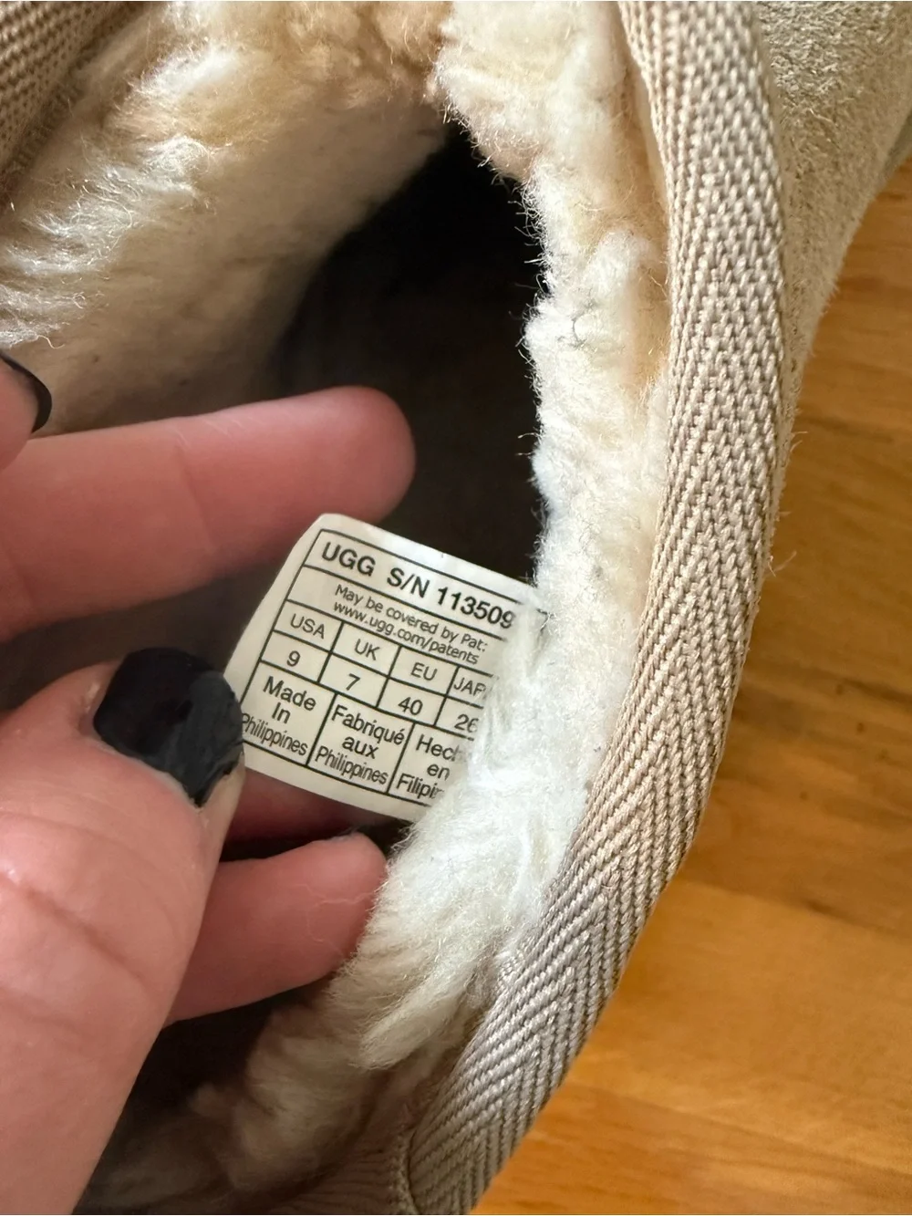 UGG platform boots